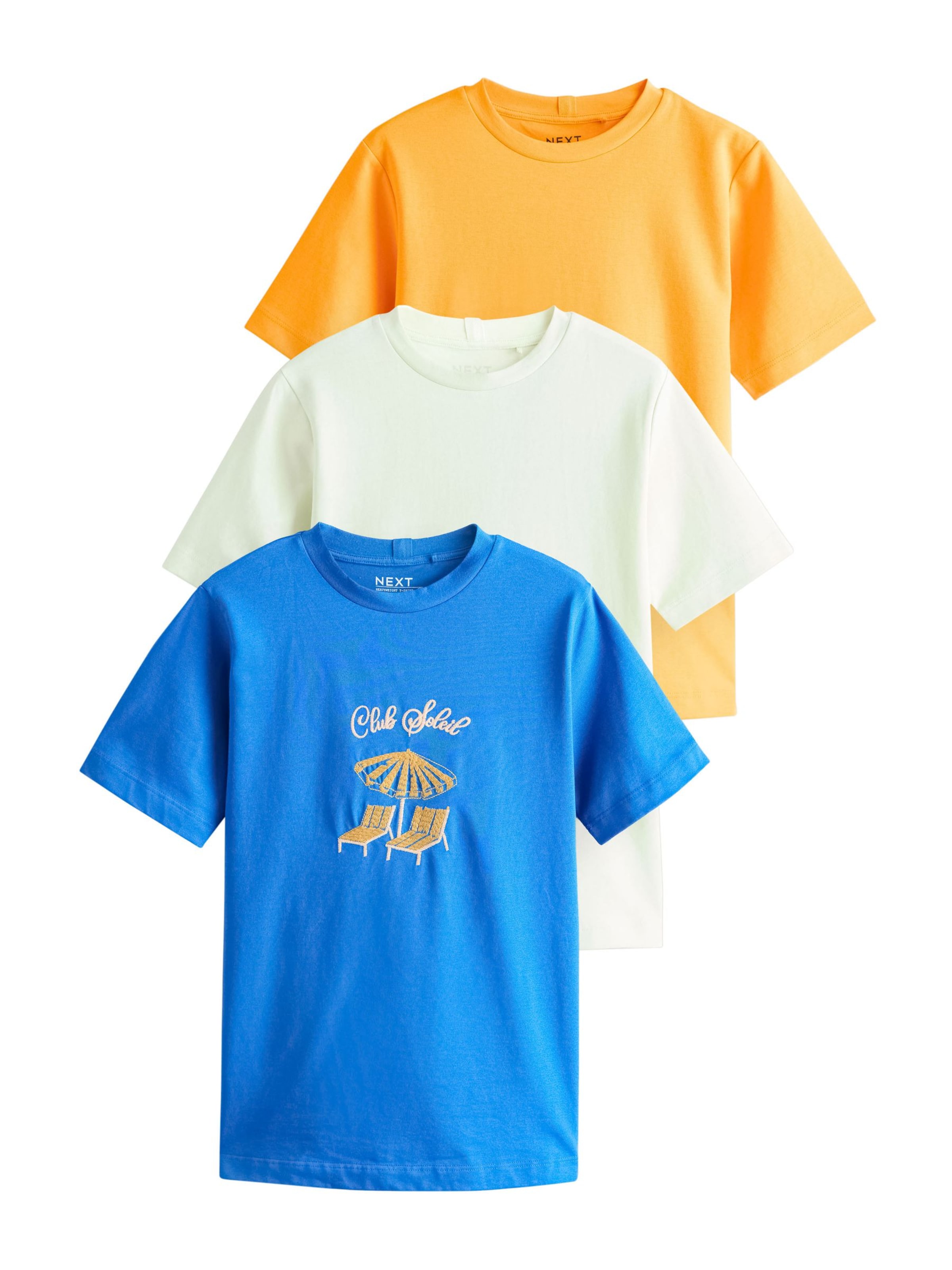 T-shirt Next en mélange de couleurs : devant