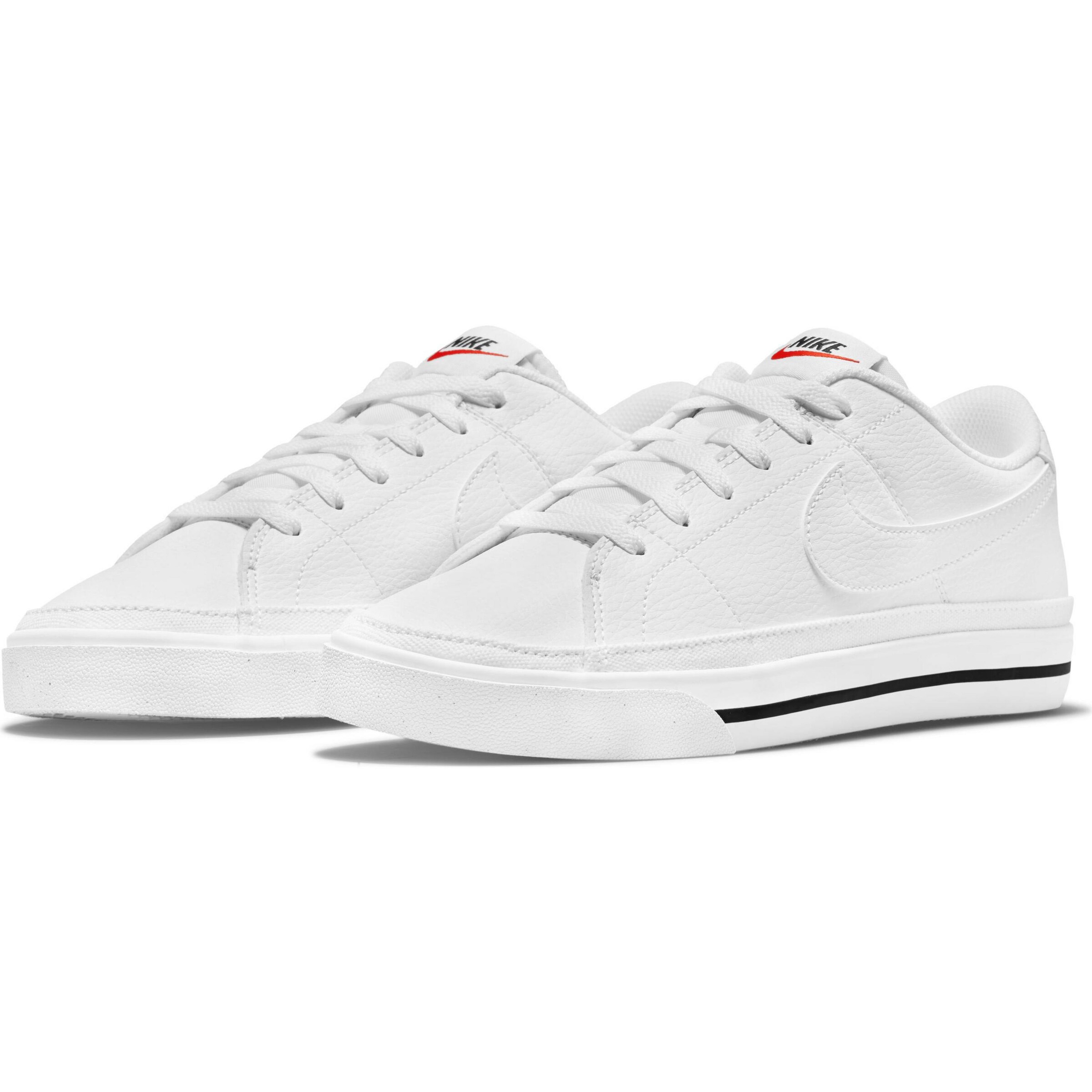 Baskets basses 'Court Legacy Next Nature' Nike Sportswear en blanc