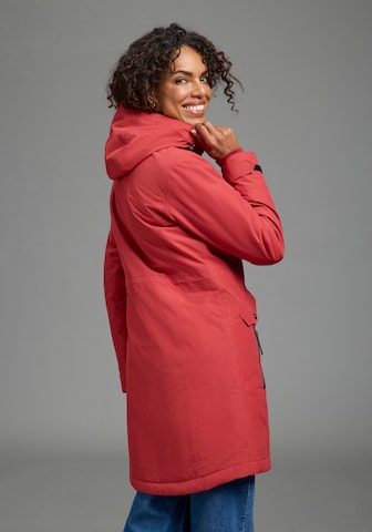 POLARINO Funktionsjacke in Rot