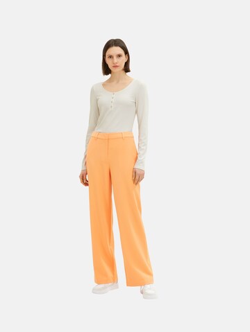 Regular Pantalon 'Lea' TOM TAILOR en orange