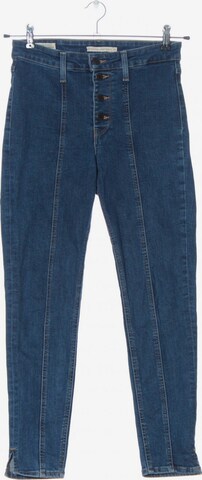 LEVI'S High Waist Jeans 27-28 in Blau: predná strana