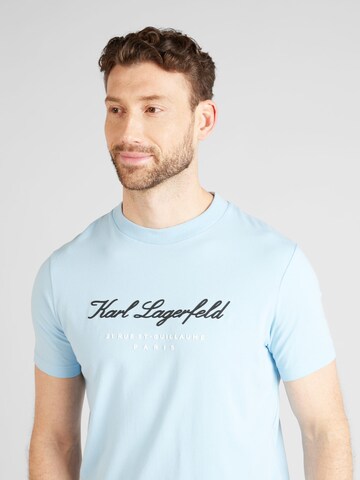 Karl Lagerfeld - Camiseta en azul