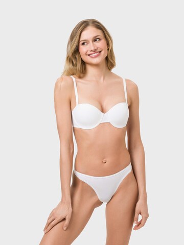 BeeDees T-shirt Bra 'BH Stepy WDP' in White