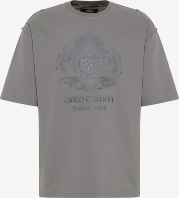 Carlo Colucci T-Shirt 'De Bortoli' in Grau: predná strana