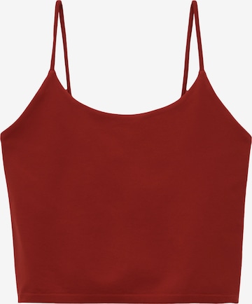 Aim'n - Top desportivo em laranja: frente