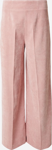 Pantalon à plis 'Before' DRYKORN en rose : devant
