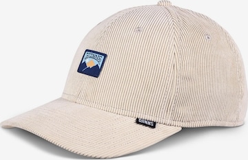 Casquette 'Montain' DJINNS en beige : devant