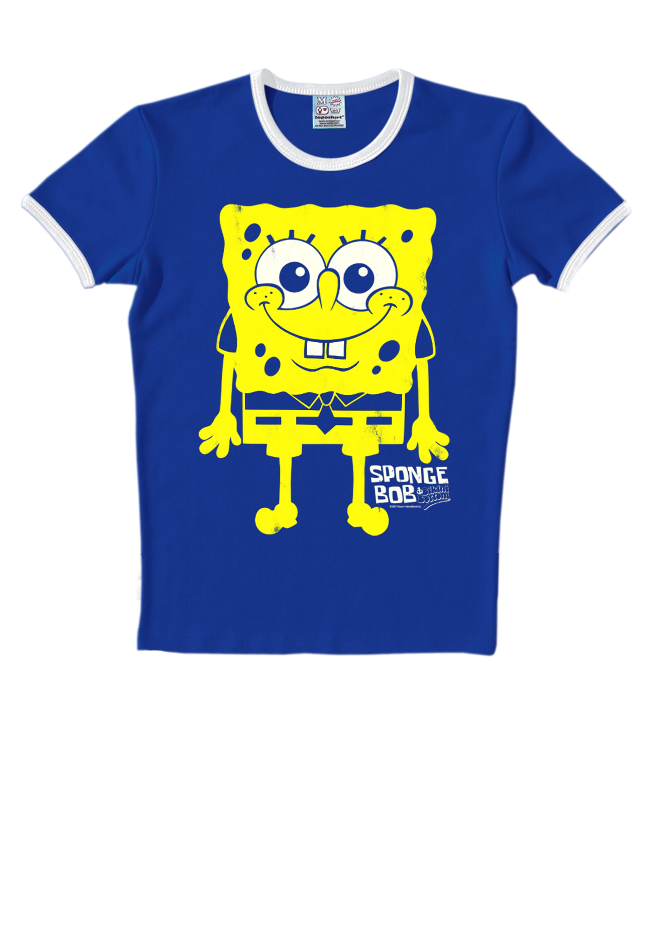 LOGOSHIRT Shirt in Blue: front