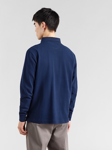 La Martina - Camisa em azul: atrás