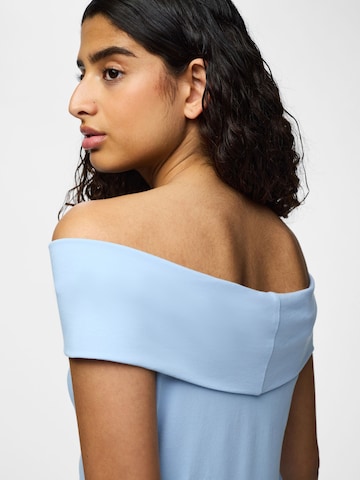 PIECES Shirt 'PCGeorgina' in Blue