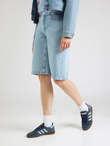 PIECES Loose fit Jeans 'PCNOEL' in Blue: front