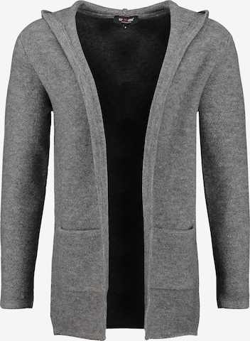 Key LargoKardigan 'Actor' - siva boja: prednji dio