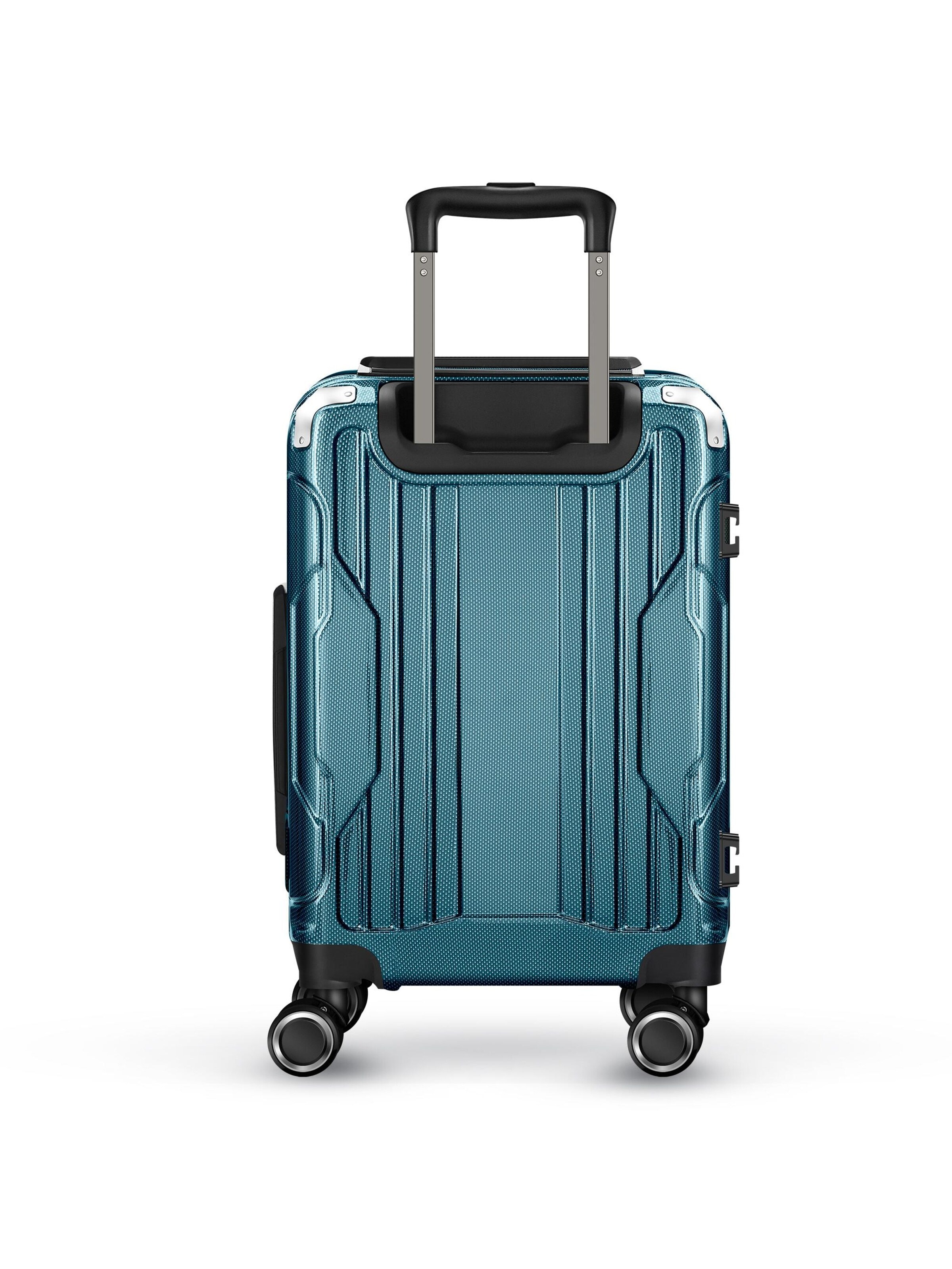 4FLY Suitcase Set 'Carbo' in Blue