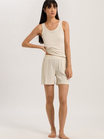 Hanro Schlafshorts ' Sleep & Lounge ' in Beige