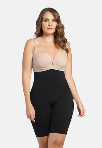 LEONISA Shaping Pants in Black: front
