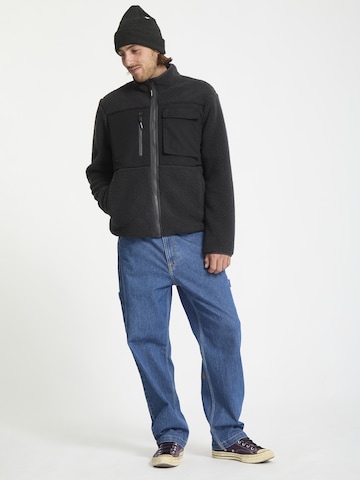 Volcom Athletic fleece jacket 'Storm Stone' in Black