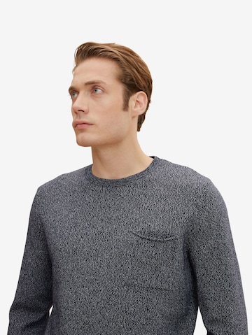 TOM TAILOR Sweater in Blue