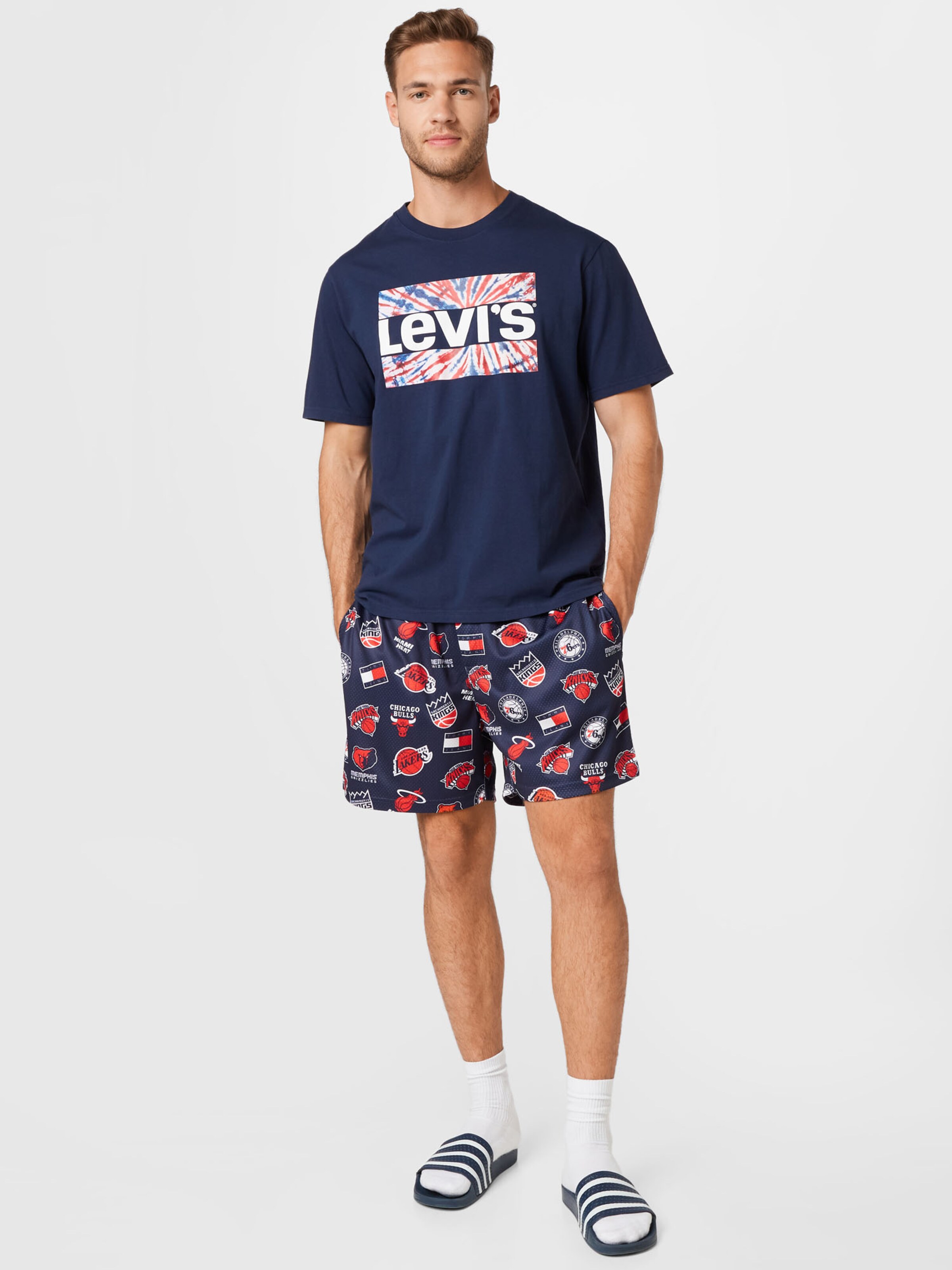 Männer Shirts LEVI'S T-Shirt in Navy - NF71796 Männer Shirts LEVI'S T-Shirt in Navy - NF71796
