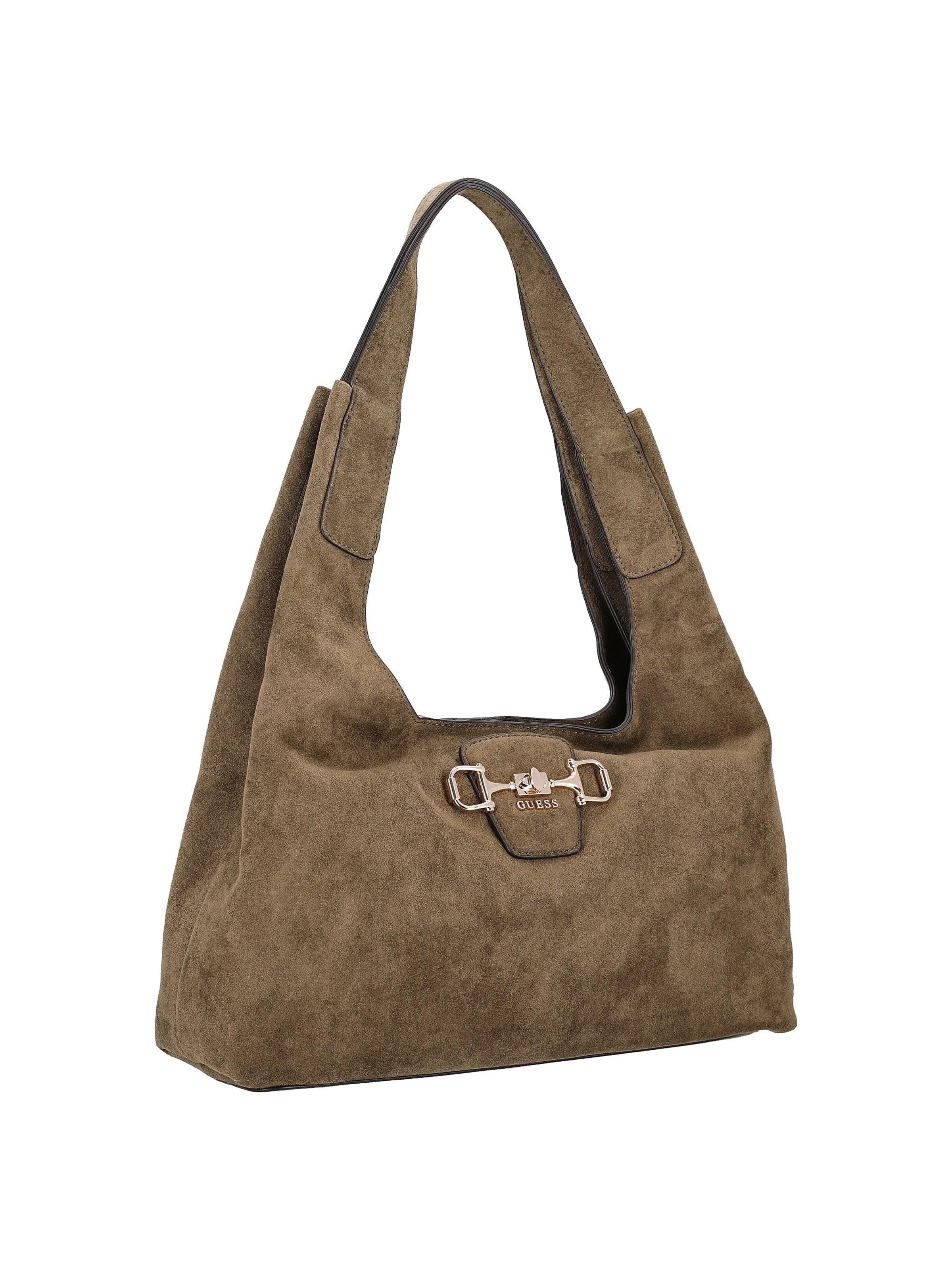 Borsa a spalla 'Sunset' di GUESS in verde