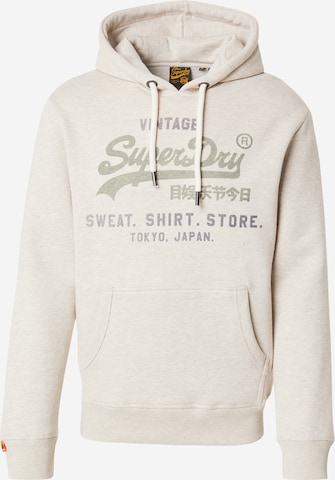 Superdry Свитшот 'Heritage' в Бежевый: спереди