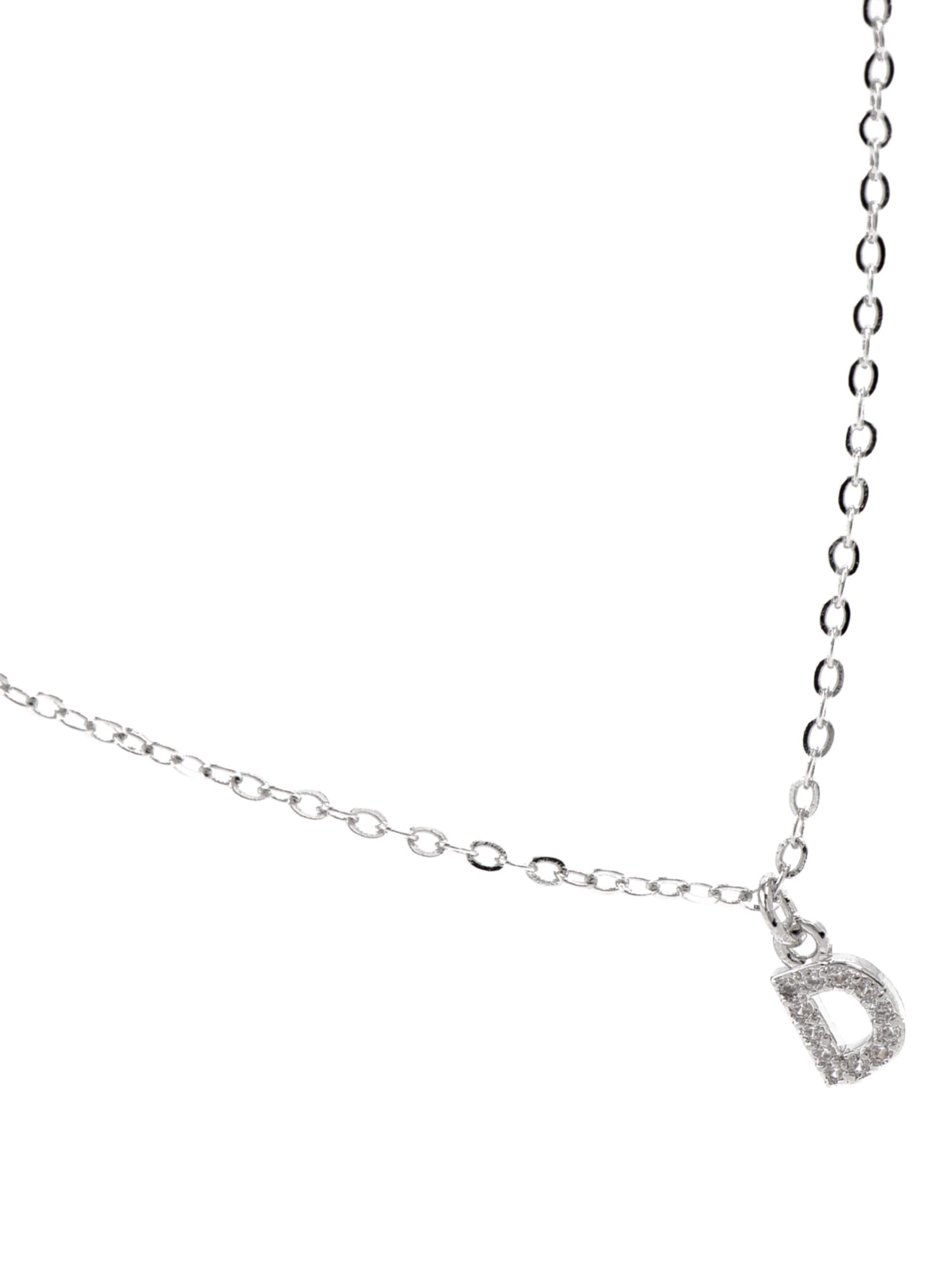 Luxenter - Cadena 'Alphabet' en blanco