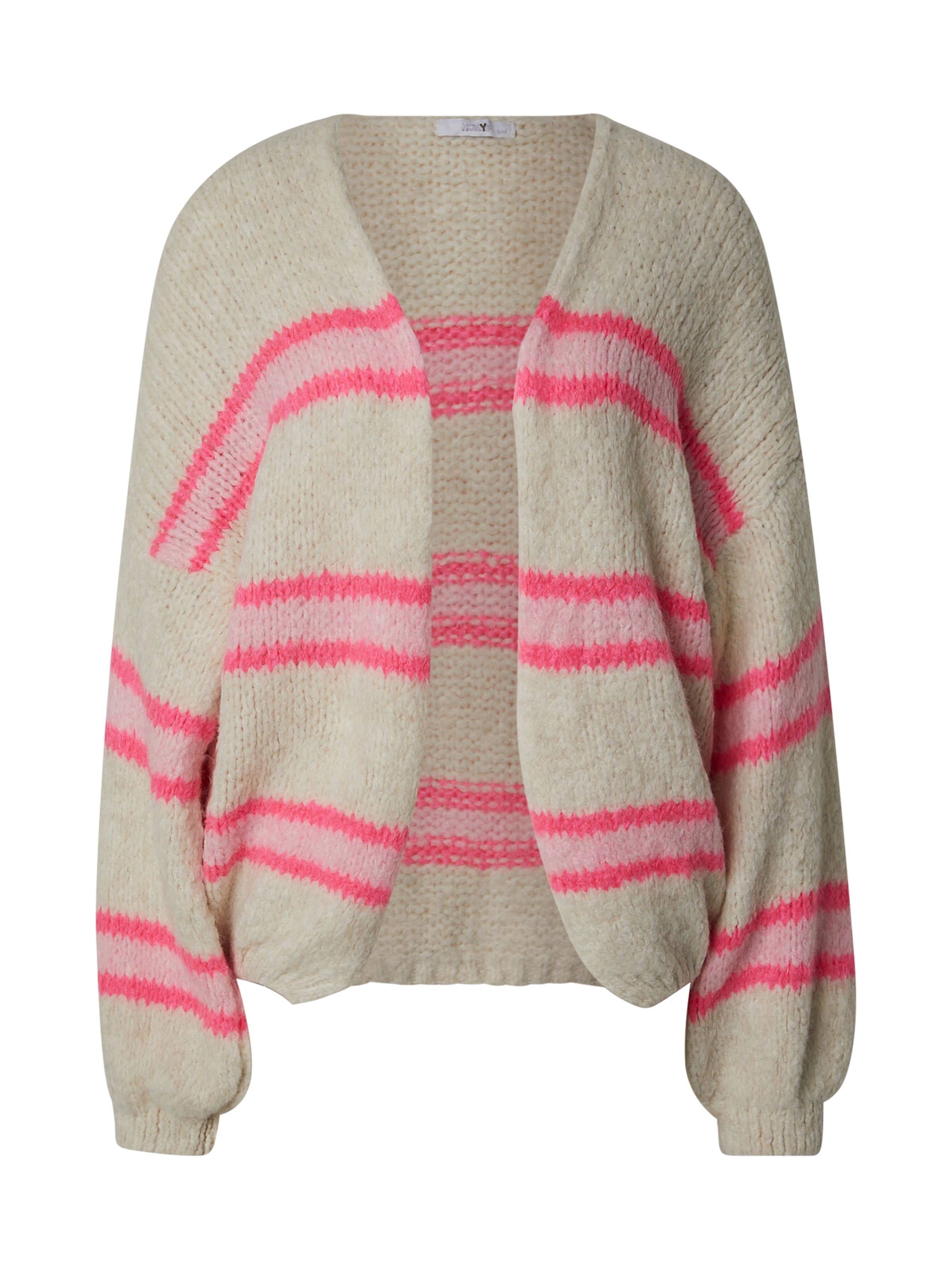 Hailys - Casaco de malha 'Ri44a' em bege: frente