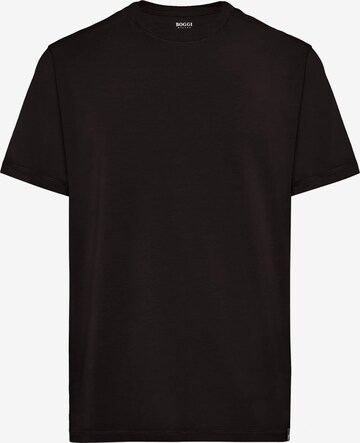 Boggi Milano T-Shirt in Schwarz: predná strana