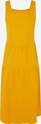 Urban Classics Kleid 'Valance' in Orange: Vorderseite