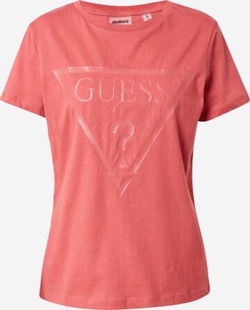 GUESS Performance Shirt 'ADELE' in Orange: front