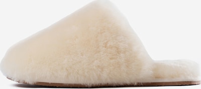 Gooce Παντόφλα 'Furia' σε λευκό μαλλιού, Άποψη προϊόντος