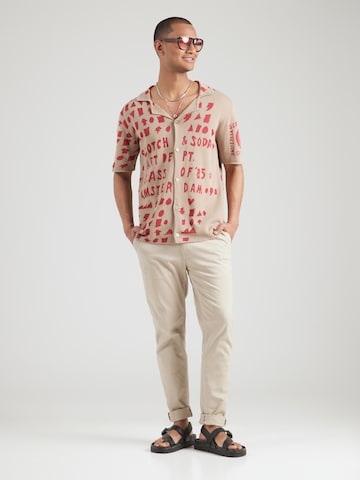SCOTCH & SODA Gebreid vest in Beige
