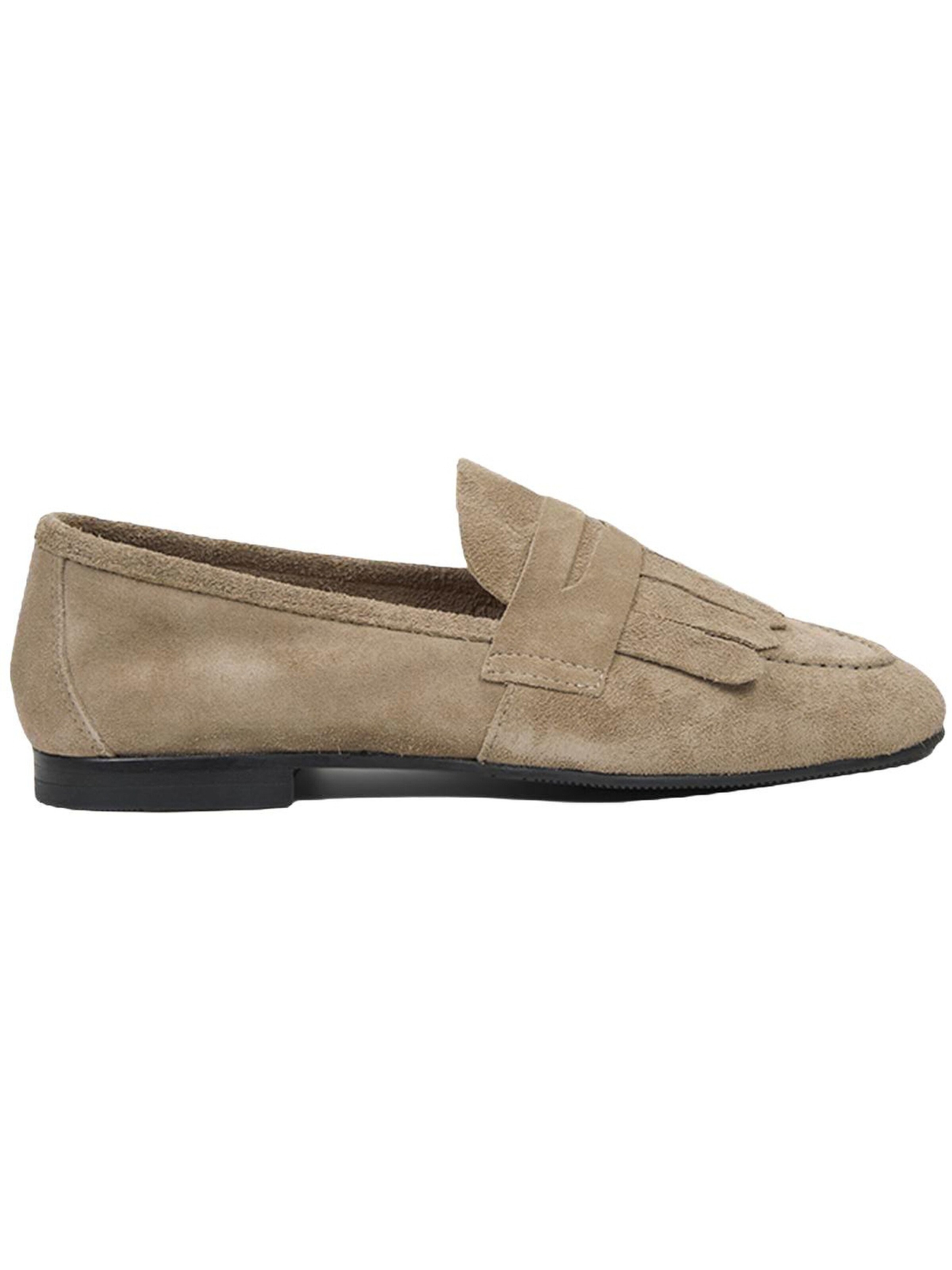 Desa Moccasins in Beige: front