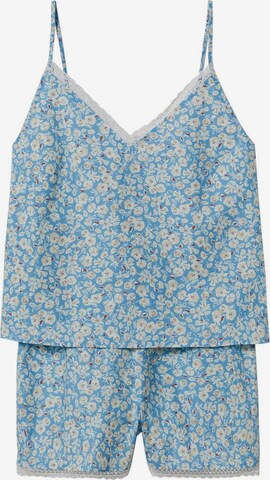 MANGO Pajama in Blue: front