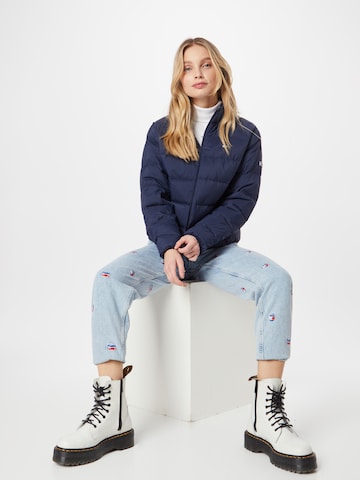 Tommy Jeans - Casaco de inverno em azul