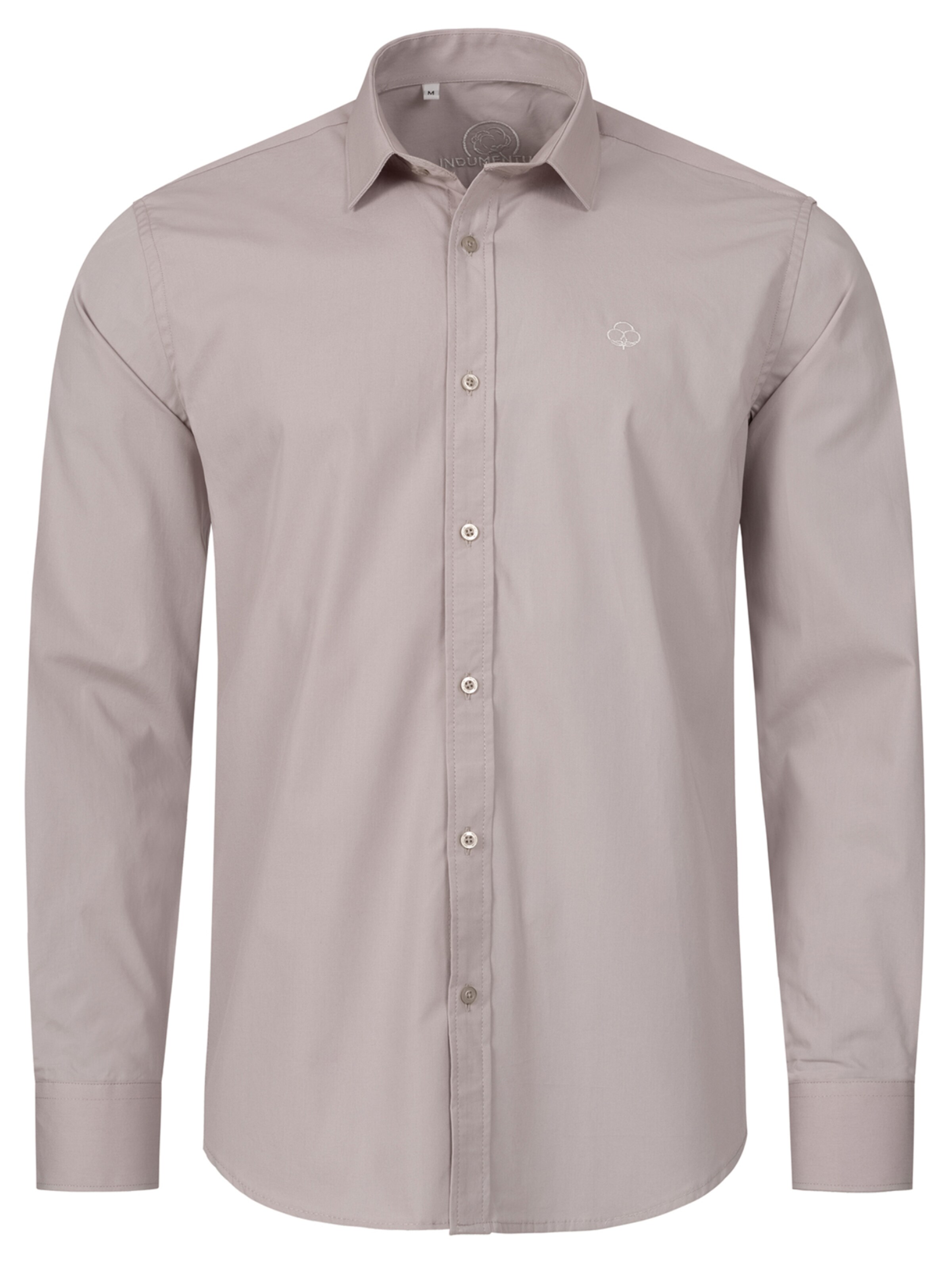 Indumentum Hemd in Beige: Vorderseite