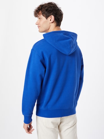 LEVI'S ® Klasický střih Mikina 'Relaxed Graphic Hoodie' – modrá