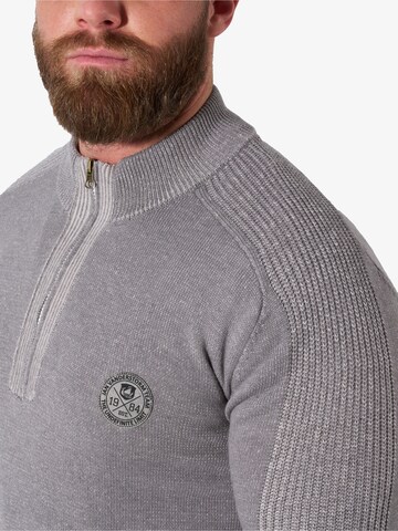 Jan Vanderstorm Sweater 'Benjas' in Grey