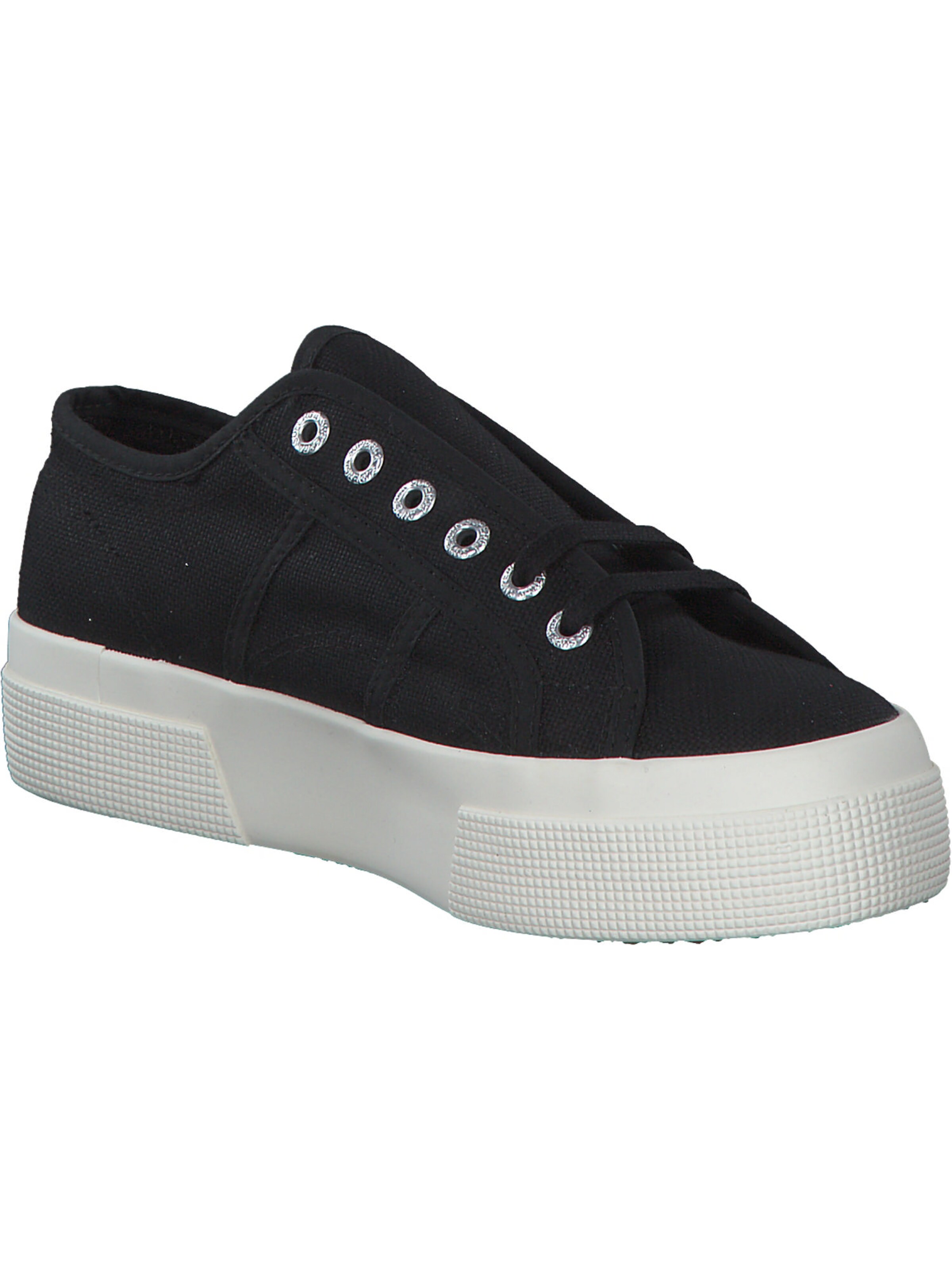 SUPERGA Sneaker in Schwarz