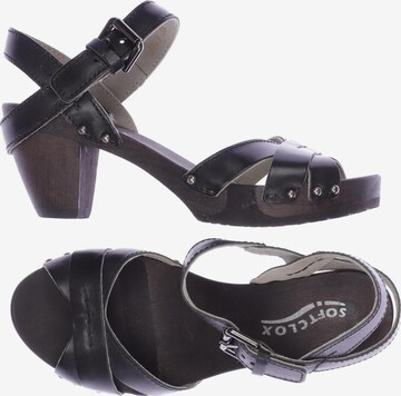 SOFTCLOX Sandals & High-Heeled Sandals in 38 in Black: front