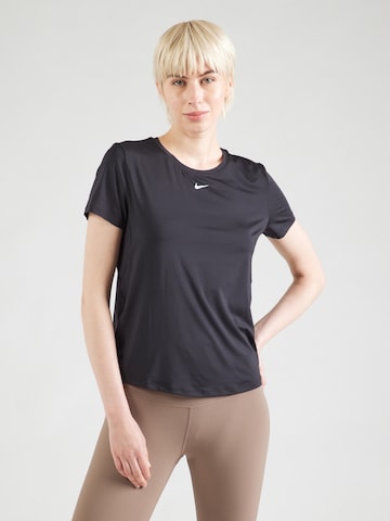 NIKE Функциональная футболка 'ONE CLASSIC' в Черный: спереди
