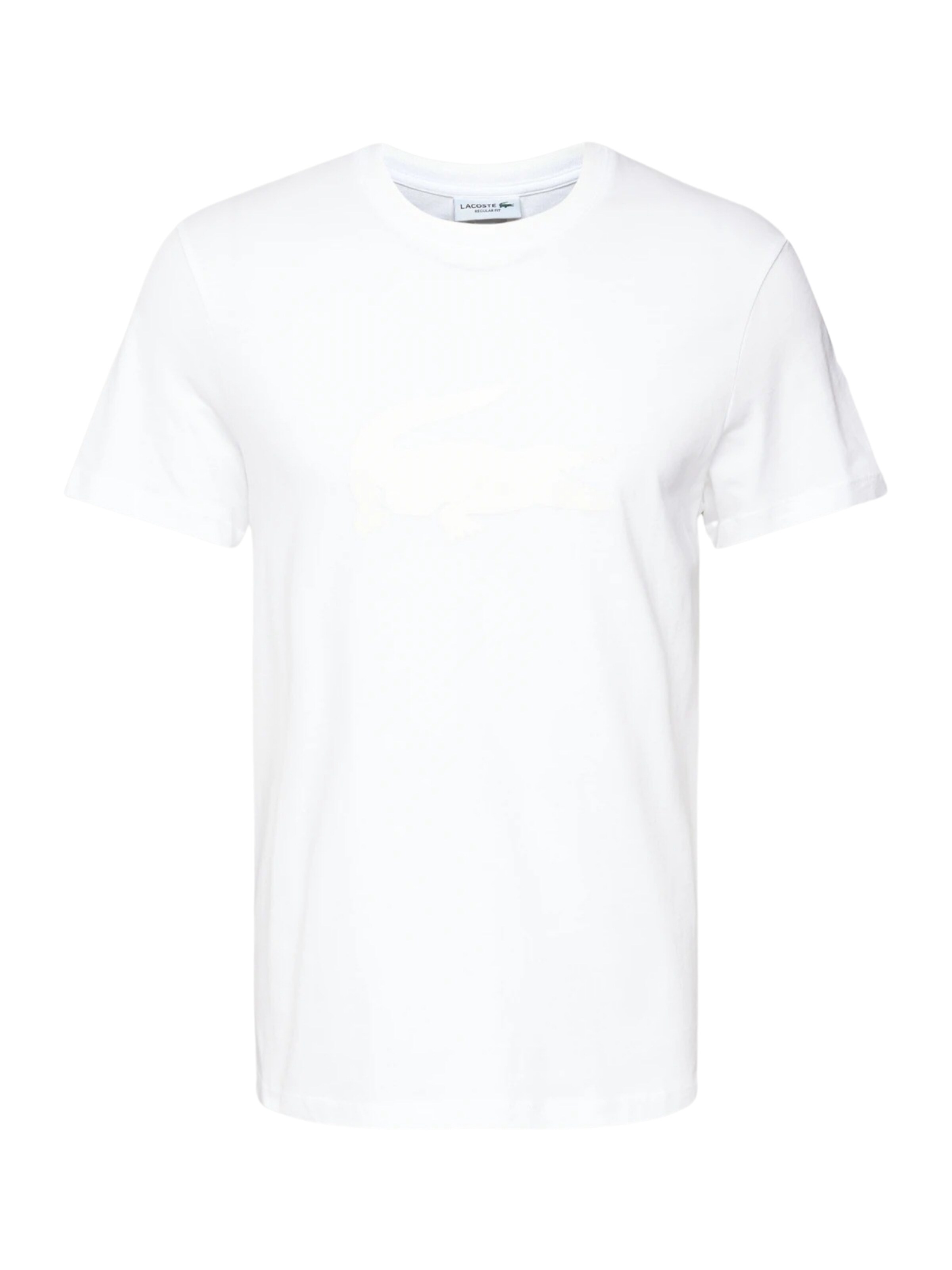 LACOSTE T-Shirt in Weiß: Vorderseite