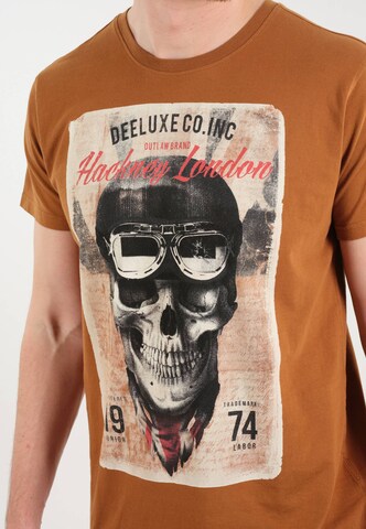 T-Shirt 'Clem' Deeluxe en marron