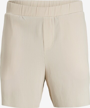 JACK & JONES Loose fit Pants in Beige: front