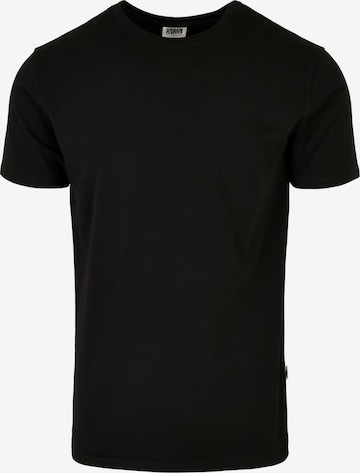 Urban Classics Shirt in Zwart: voorkant