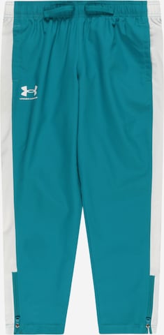 UNDER ARMOUR Normální Sportovní kalhoty – modrá: přední strana