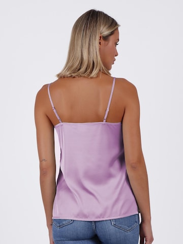 admas - Top 'ADMAS Camiseta Tirante Puntilla Escote para Mujer' en lila