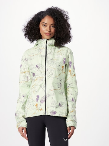 THE NORTH FACE Athletic Jacket in Green: front