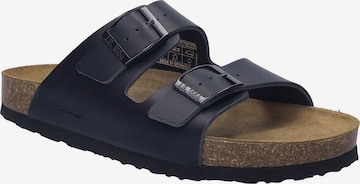 Zoccoletto 'Hermine 01' di JOSEF SEIBEL in nero: frontale