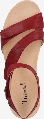 THINK! Sandals in Red