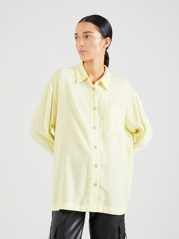 River Island Blouse in Geel: voorkant